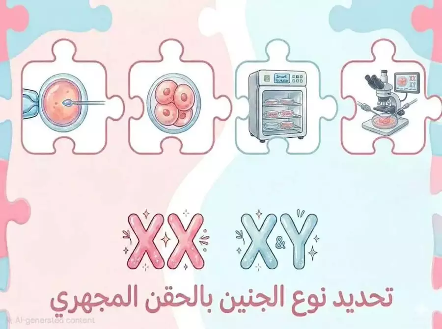 تحديد نوع الجنين بالحقن المجهري